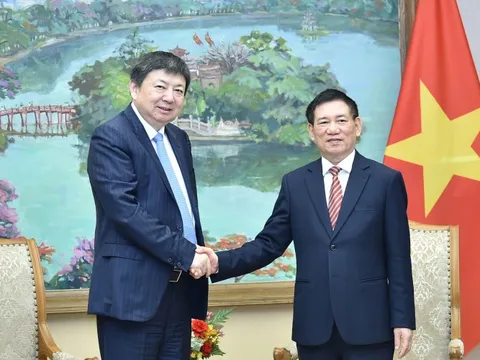 Phó Thủ tướng Hồ Đức Phớc tiếp Chủ tịch Tập đoàn Hoa Thiết (Trung Quốc)