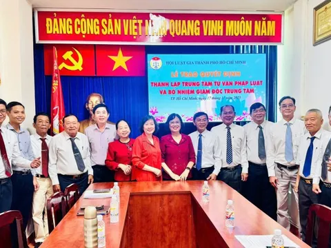 Thành lập 9 Trung tâm Tư vấn pháp luật mới thuộc Hội Luật gia Tp.Hồ Chí Minh