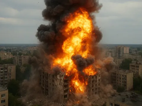 Bom lượn dẫn đường FAB-3000 của Nga tung đòn không kích mạnh vào trận địa Ukraine