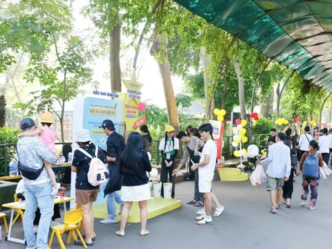 Hàng ngàn “siêu nhí” phá đảo “Đại lộ dinh dưỡng”