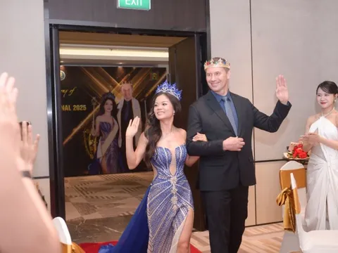 Điều thú vị về cặp vợ chồng là Hoa hậu và Nam vương Doanh nhân Tòan năng Quốc tế 2025