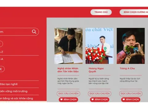 Mở cổng bình chọn Giải thưởng “Vinh danh Người truyền lửa”