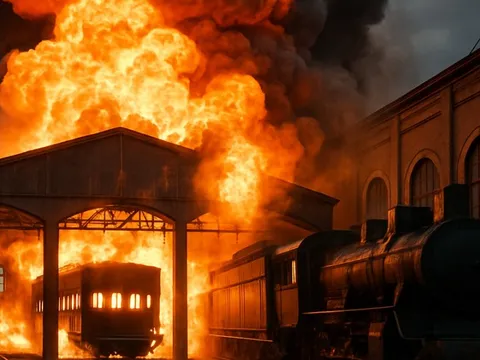 Đòn đánh chí mạng: Nga phá huỷ đoàn tàu chở xe bọc thép của Ukraine giữa loạt không kích dữ dội