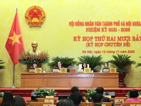 Dự kiến kỳ họp cuối năm 2025 HĐND TP Hà Nội sẽ diễn ra từ ngày 26-28/11