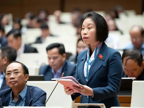 Đại biểu Phạm Thị Thanh Mai góp ý về Luật sửa đổi, bổ sung một số điều của Luật Quản lý nợ công