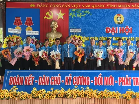 Công đoàn Cao su Bình Long đặt mục tiêu nâng thu nhập người lao động lên 13,5 triệu đồng/tháng