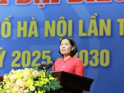 Bế mạc Đại hội Đại biểu Phụ nữ thành phố Hà Nội lần thứ XVII, nhiệm kỳ 2025-2030