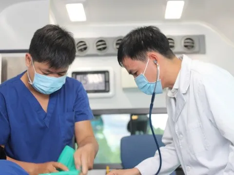 Kích hoạt cấp cứu ngoại viện trong đêm, cứu sống bệnh nhân nguy kịch trên đảo Phú Quốc