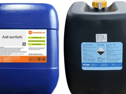 100 can axit sunfuric bị lũ cuốn trôi, công an phát cảnh báo nguy hiểm