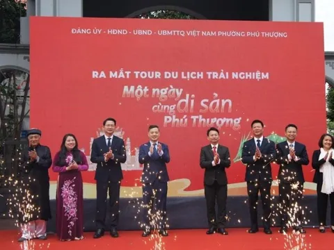 Ra mắt tour du lịch trải nghiệm “Một ngày cùng di sản Phú Thượng”