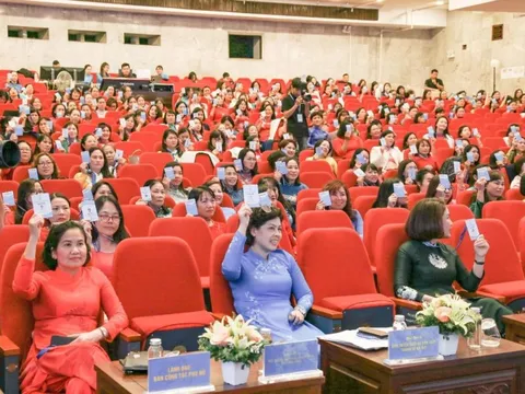 Bầu 21 đại biểu chính thức dự Đại hội Đại biểu Phụ nữ toàn quốc lần thứ XIV