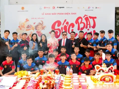 Phim điện ảnh tái định nghĩa Lân Sư Rồng là môn thể thao đỉnh cao rộn ràng khai máy