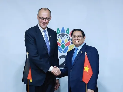 Thủ tướng Đức mong muốn tăng cường hợp tác với Việt Nam trên nhiều lĩnh vực