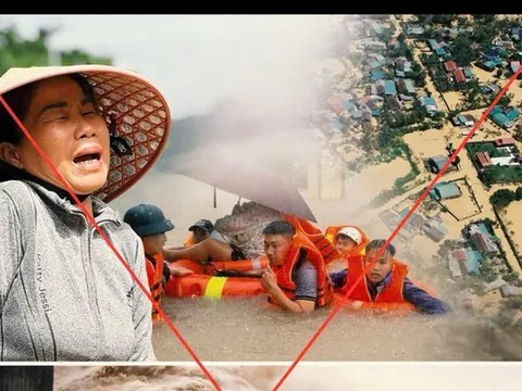 Bộ Công an cảnh báo về tin giả, video AI ngụy tạo mưa lũ miền Trung