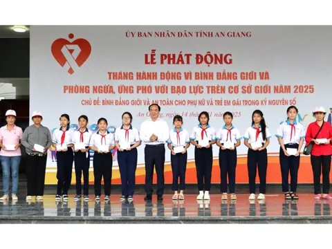 An Giang hành động vì bình đẳng giới: Bảo vệ phụ nữ, trẻ em gái trong kỷ nguyên số