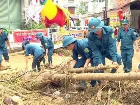 Kiện toàn lực lượng xung kích phòng chống thiên tai cấp xã