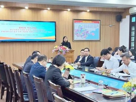 Hội Luật gia Tp.Hải Phòng tăng cường phổ biến pháp luật về môi trường trong hệ thống toà án