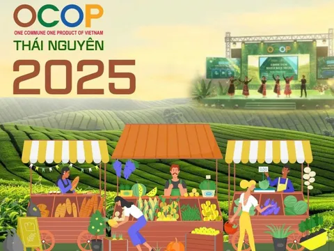 Hội thi 'OCOP Thái Nguyên - Chắt lọc tinh hoa - Lan tỏa bản sắc'