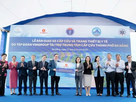 Vingroup hỗ trợ Đà Nẵng nâng cao năng lực cấp cứu hiện đại, gia tăng sức mạnh y tế miền Trung