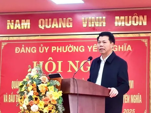 Phường Yên Nghĩa triển khai nhiệm vụ bầu cử Quốc hội và HĐND các cấp 2026-2031