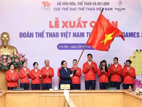 Thủ tướng: Đoàn Việt Nam dự SEA Games 33 với tinh thần thể thao cao thượng và niềm tự hào dân tộc