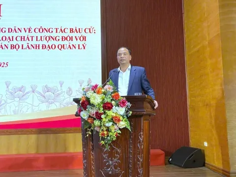 Tây Hồ triển khai đồng bộ hai nhiệm vụ then chốt: Bầu cử 2026 và kiểm điểm, xếp loại tổ chức Đảng, đảng viên năm 2025