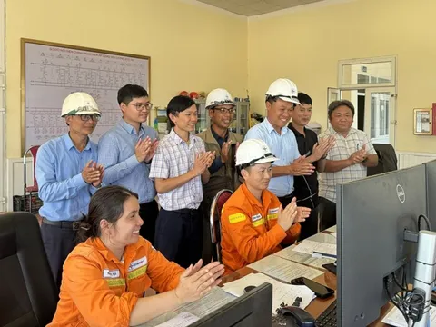 Đóng điện đường dây 220kV Đô Lương – Nam Cấm