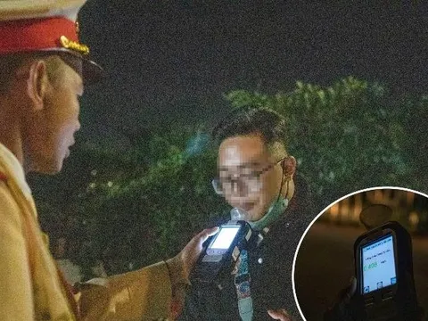 Hà Nội: Xử phạt hơn 800 trường hợp vi phạm nồng độ cồn trong 3 ngày cuối tuần