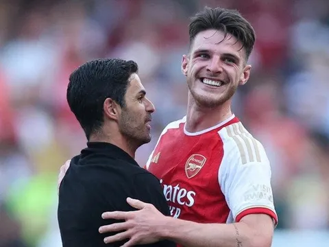 HLV Arteta thách thức Declan Rice