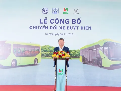 Liên Ninh chuyển đổi 100% sang xe buýt điện VinFast
