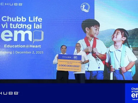Chubb Life Việt Nam triển khai chương trình hơn 1 tỷ đồng vì cộng đồng, ưu tiên các địa phương bị ảnh hưởng bởi bão lũ
