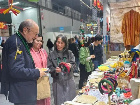 Lan tỏa giá trị OCOP và thủ công mỹ nghệ làng tại Hội chợ Artigiano Milan 2025