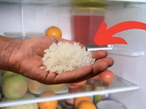 Để nắm muối vào tủ lạnh, công dụng "vàng 10", ai nghe thấy cũng muốn làm thử