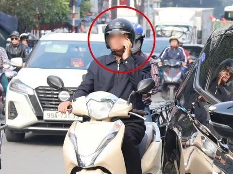 Hà Nội: Xử phạt hàng chục trường hợp che, dán biển số và sử dụng điện thoại khi điều khiển phương tiện