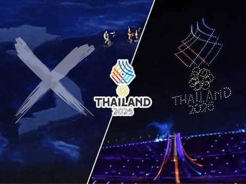 Thiếu Hoàng Sa, Trường Sa trên bản đồ Việt Nam trong lễ khai mạc SEA Games 33