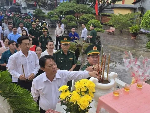 Tuổi trẻ Biên phòng Rạch Gốc tri ân, tiếp lửa truyền thống cách mạng