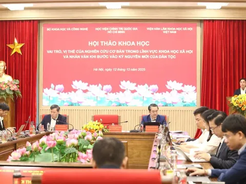 Đẩy mạnh tài trợ cho nghiên cứu cơ bản trong khoa học xã hội và nhân văn