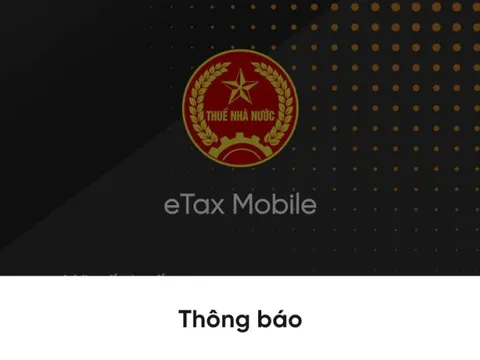 Hướng dẫn cách kê khai thuế trên app eTax Mobile cho hộ kinh doanh