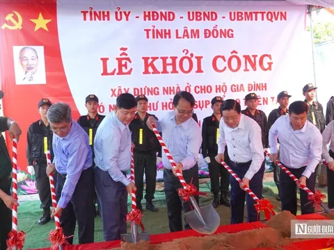 Trưởng Ban Nội chính Trung ương dự lễ khởi công “Chiến dịch Quang Trung” tại Lâm Đồng