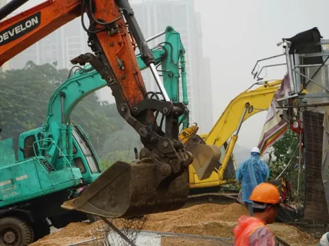 Hà Nội: Đưa một số người cản trở GPMB dự án Vành đai 2.5 về Công an phường làm việc