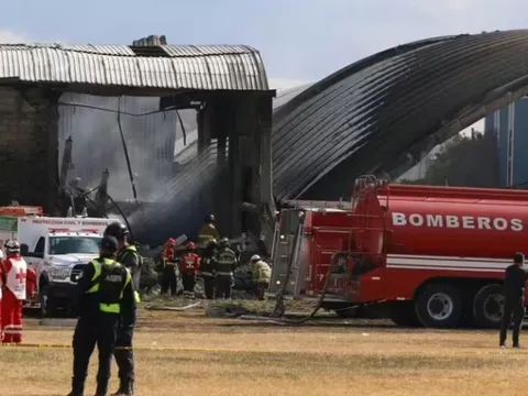 Tai nạn máy bay ở Mexico, ít nhất 7 người thiệt mạng