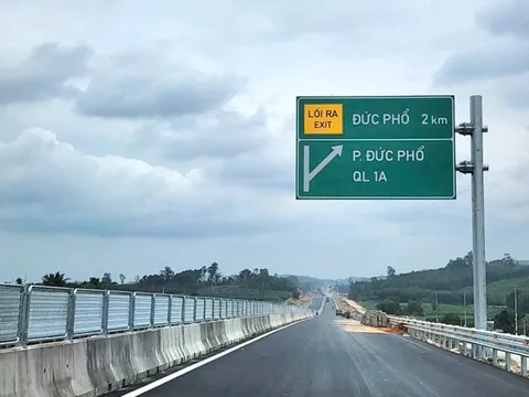 Cao tốc Quảng Ngãi - Hoài Nhơn: 'Tất bật' trước ngày thông xe 19/12