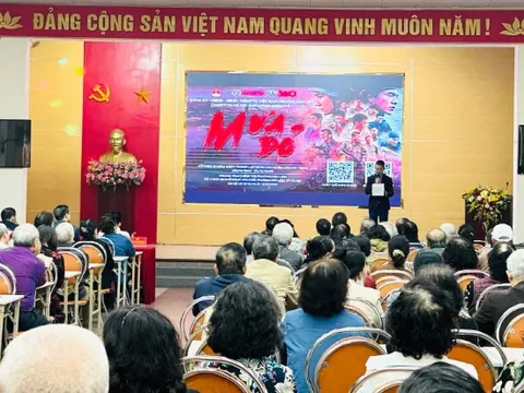 Lan tỏa tinh thần yêu nước, niềm tự hào dân tộc qua chương trình chiếu phim “Mưa đỏ”