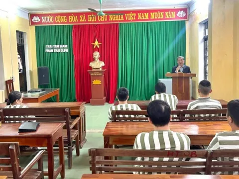 Hội Luật gia tỉnh Thanh Hoá: Trang bị "hành trang pháp lý" cho phạm nhân