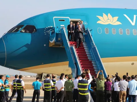 Khoảnh khắc sân bay Long Thành chính thức “mở cửa bầu trời” đón chuyến bay chở khách đầu tiên