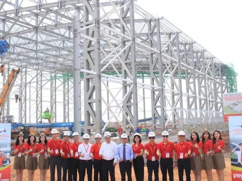 Vietjet cất nóc hangar chuẩn quốc tế, khai trương chuyến bay tới sân bay Long Thành