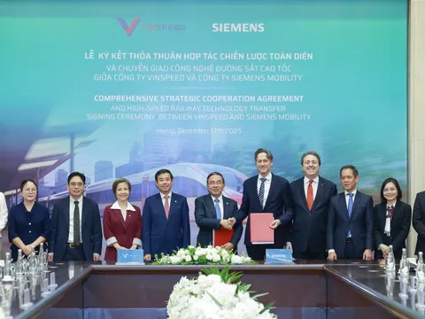 Siemens Mobility - “Gã khổng lồ” vừa ký thỏa thuận hợp tác chiến lược với VinSpeed “khủng” cỡ nào?