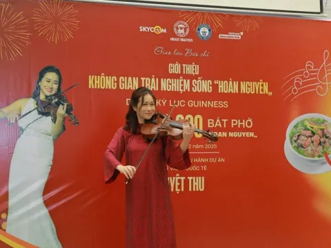 Nghệ sĩ viola quốc tế Nguyệt Thu và hành trình kiến tạo không gian nghệ thuật mới tại Hà Nội, lan tỏa yêu thương bằng âm nhạc và ẩm thực Việt