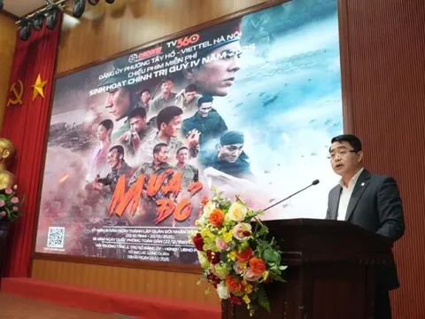 Tây Hồ: Sinh hoạt chính trị qua “Mưa đỏ”, lan tỏa giá trị truyền thống