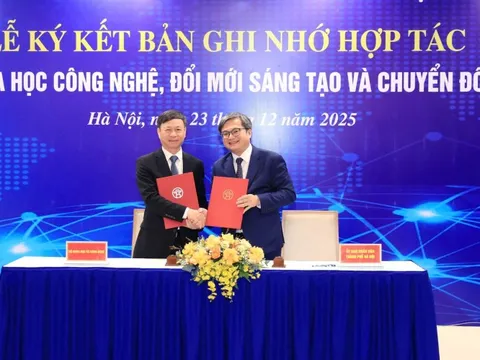 Bộ KH&CN đồng hành cùng Hà Nội xây dựng hệ sinh thái đổi mới sáng tạo